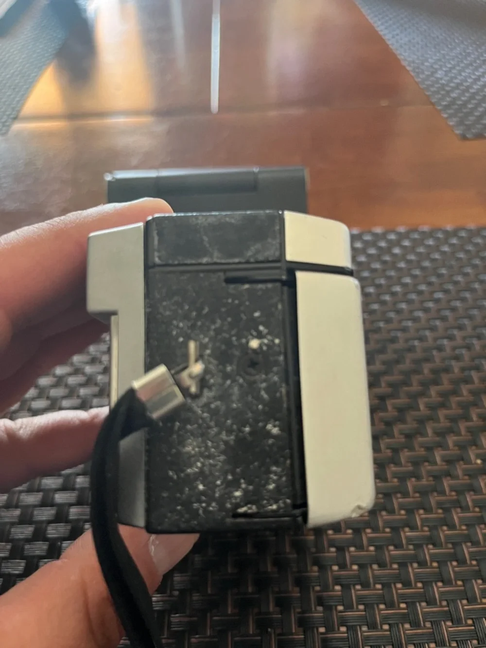 Kodak Instamatic 404 Black and Silver Pocket Film Camera